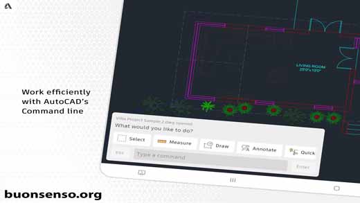 AutoCAD - DWG Viewer & Editor là ứng dụng thiết kế nội thất nổi tiếng được nhiều kiến trúc sư ưa chuộng